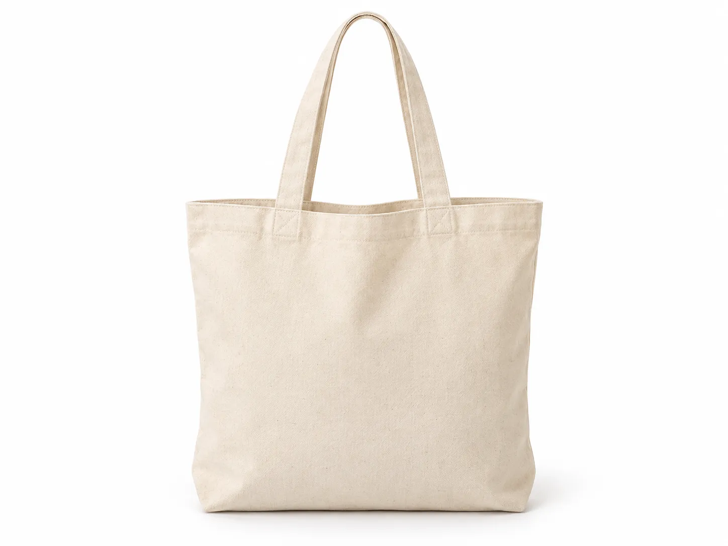 Clean ecommerce product image of a tote bag on white